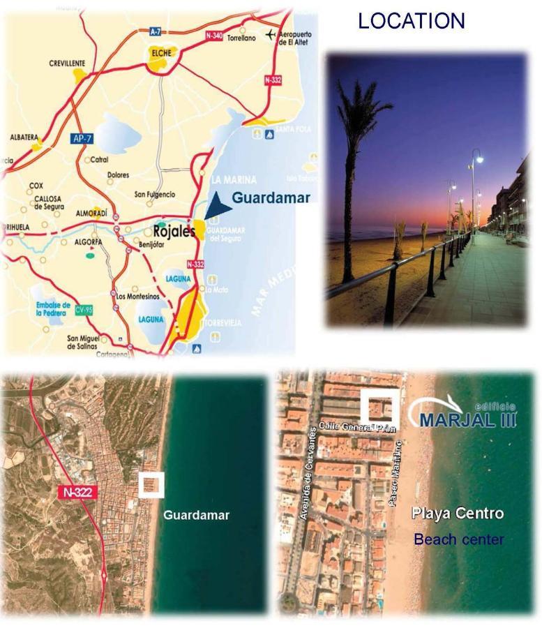 Apartamento Bajo 2 Dúplex Marjal playa centro de Guardamar Guardamar del Segura Bagian luar foto