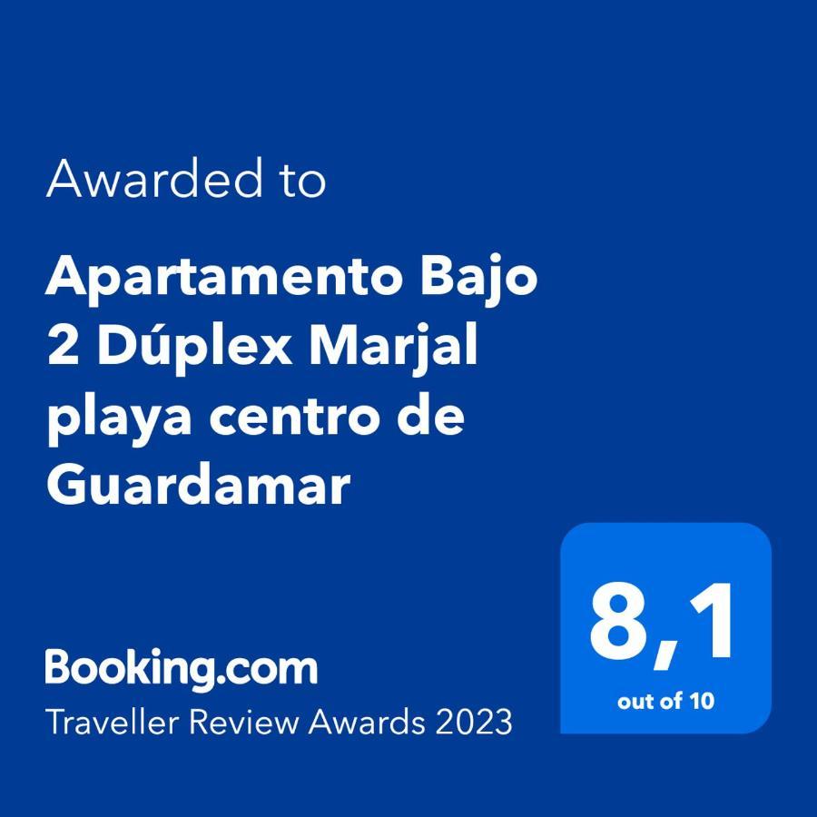 Apartamento Bajo 2 Dúplex Marjal playa centro de Guardamar Guardamar del Segura Bagian luar foto